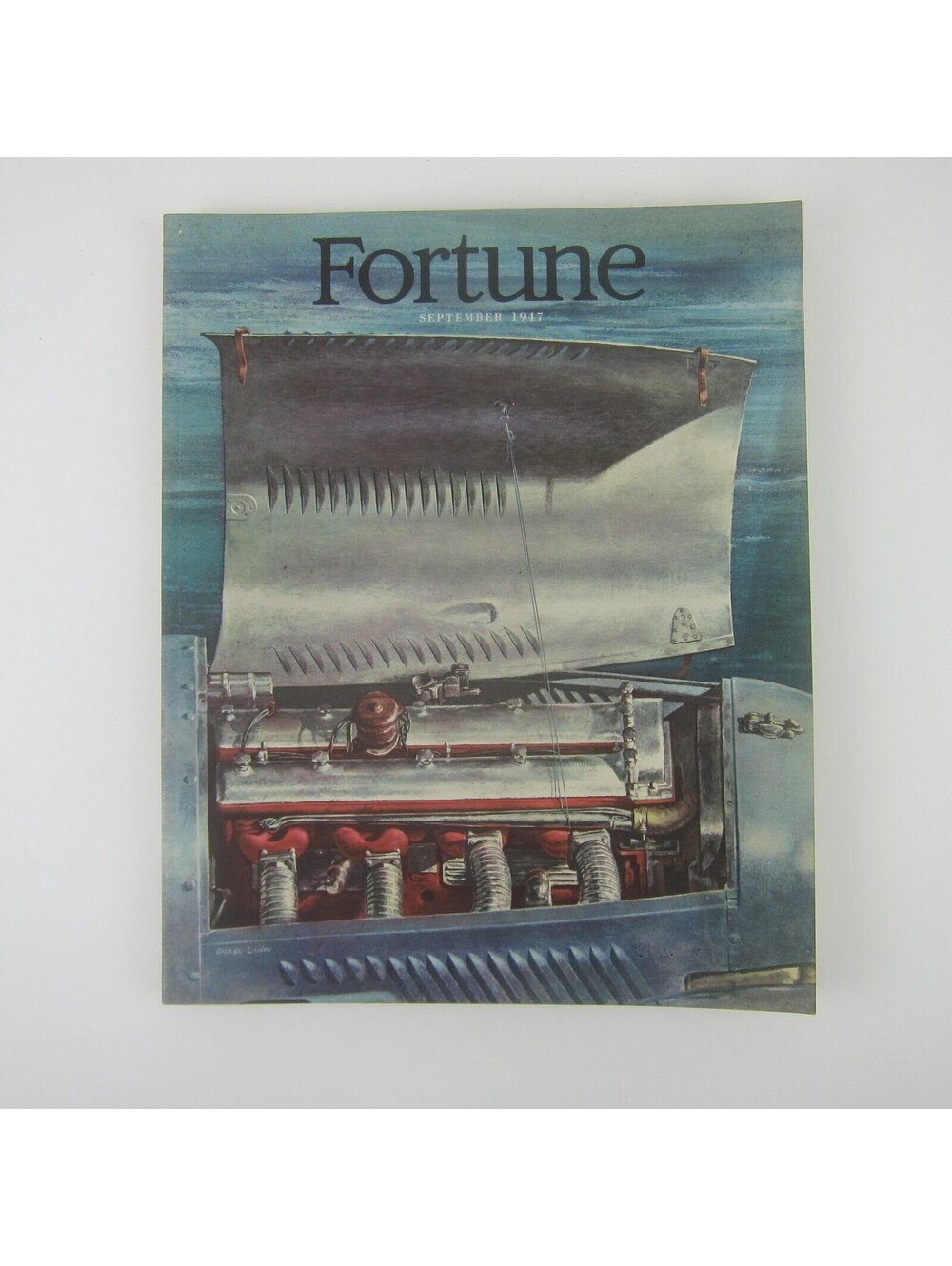 Vintage FORTUNE Magazine September 1947 Eagle-Picher, CIT, Shale, Auto Racing